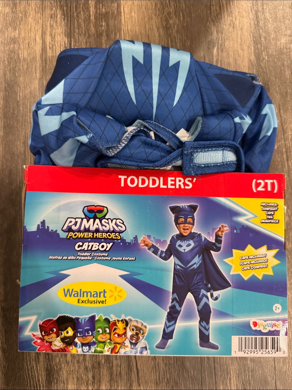 PJ Masks Catboy Toddler Costume - Blue 2T